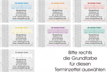 Preview: Terminzettel mini tzm7e2