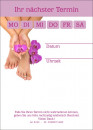 Terminblöcke für Kosmetik Fußpflege Naildesign, Nr.140