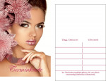 Terminkarten 'make-up-Style' edles Design für Kosmetikstudios, tk111