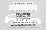 Terminzettel Terminblock mini 'Auto' mit Eindruck - tzm6